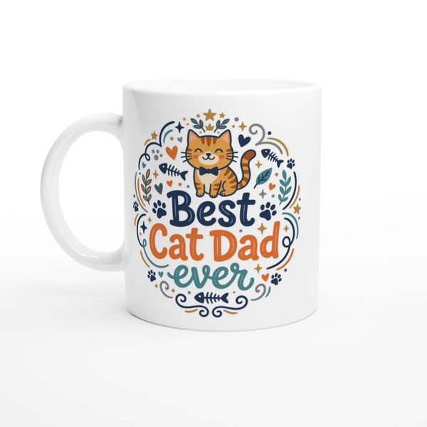 Tasse „Best Cat Dad Ever“ – Das stolze Statement für Katzenväter