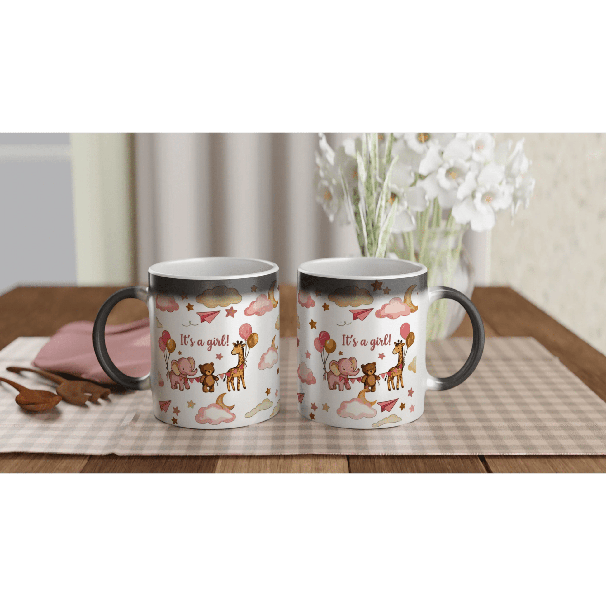 Gender Reveal Tasse Girl Mädchen Magic Tasse - Magic - Mug