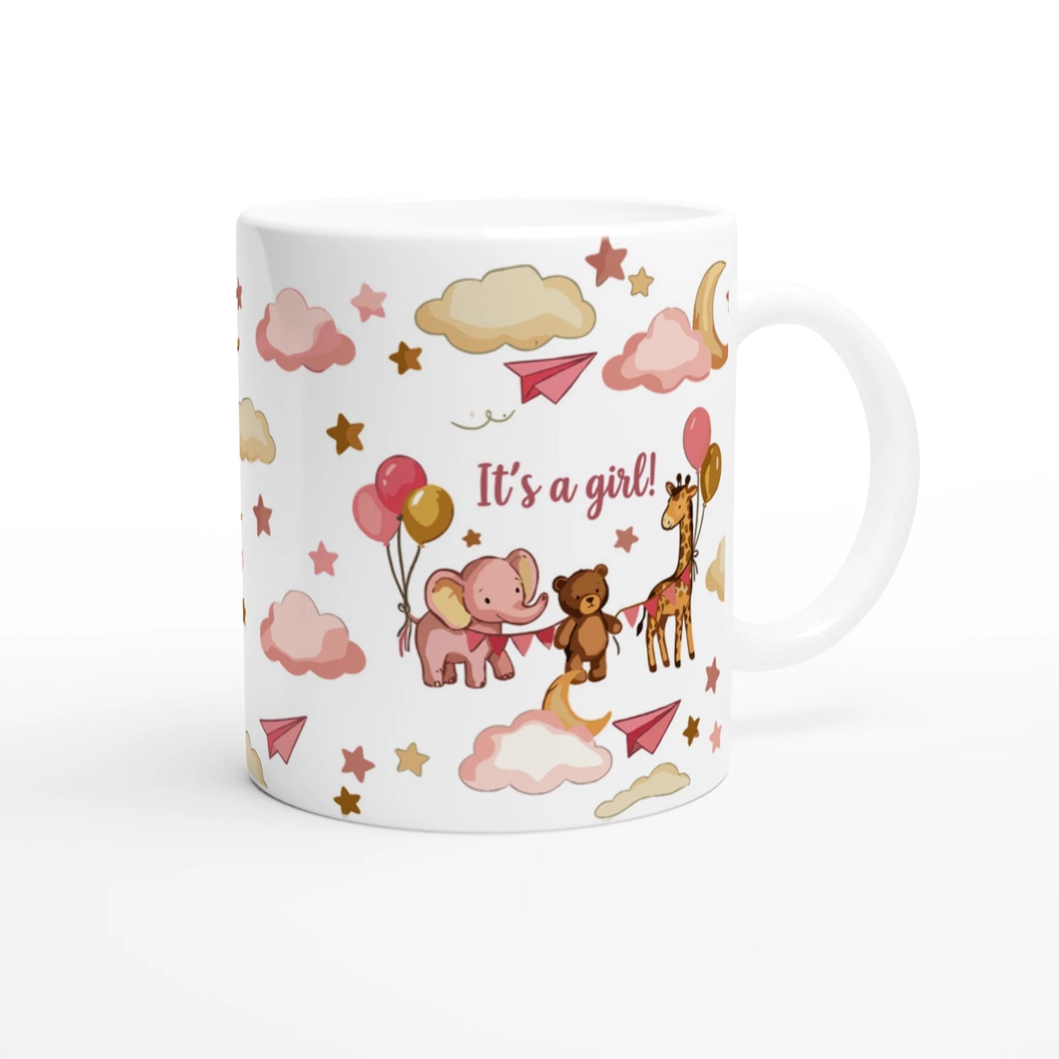 Gender Reveal Tasse Girl Mädchen Standard Tasse - Magic - Mug