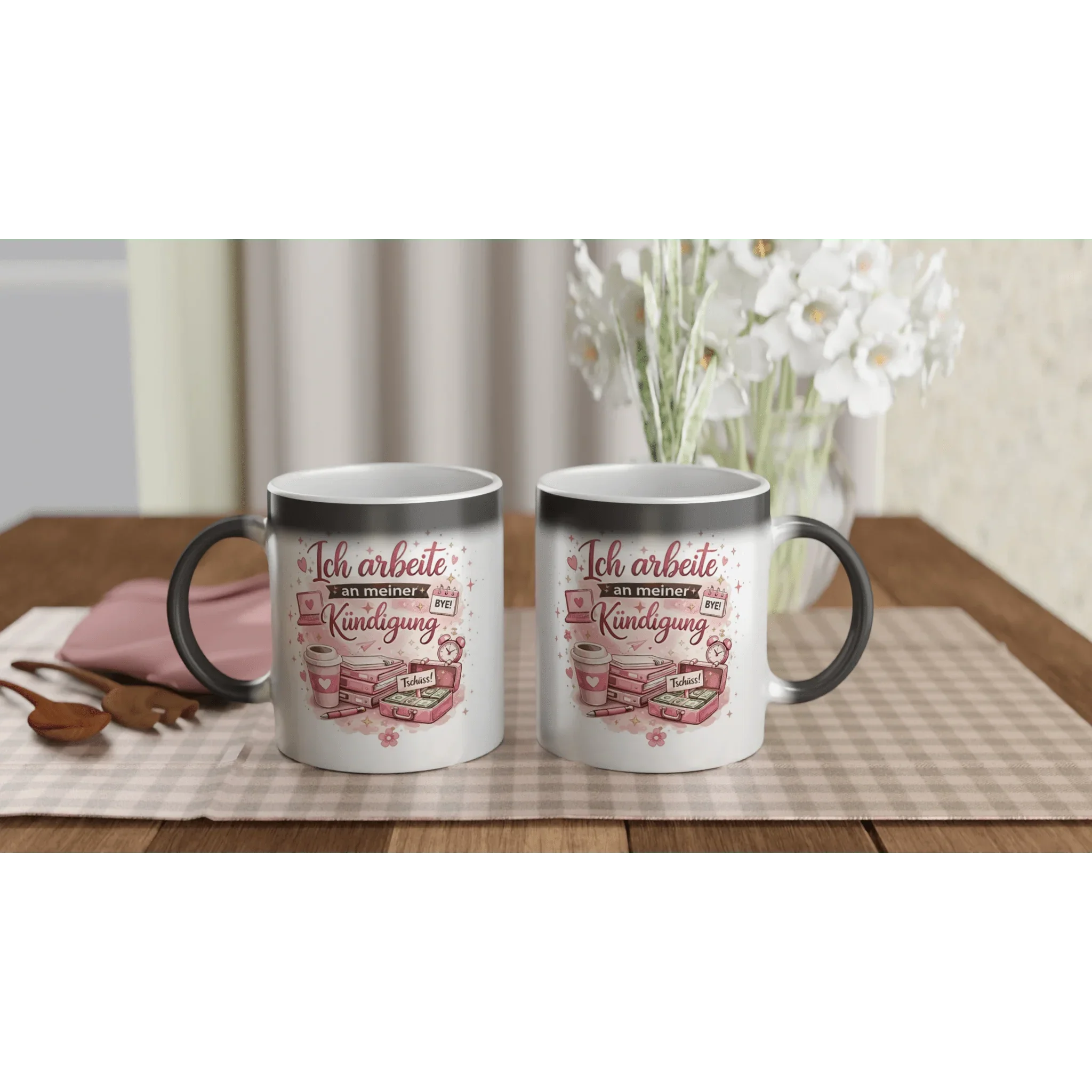 Magic "Ich Bin Nur Wegen Dem Kaffee Hier" Tasse - Magic - Mug