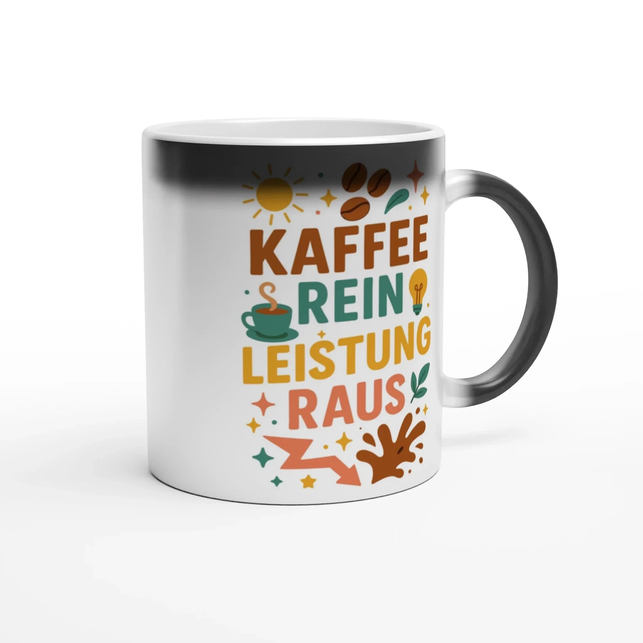Magic "Kaffee Rein Leistung Raus" Tasse - Magic - Mug