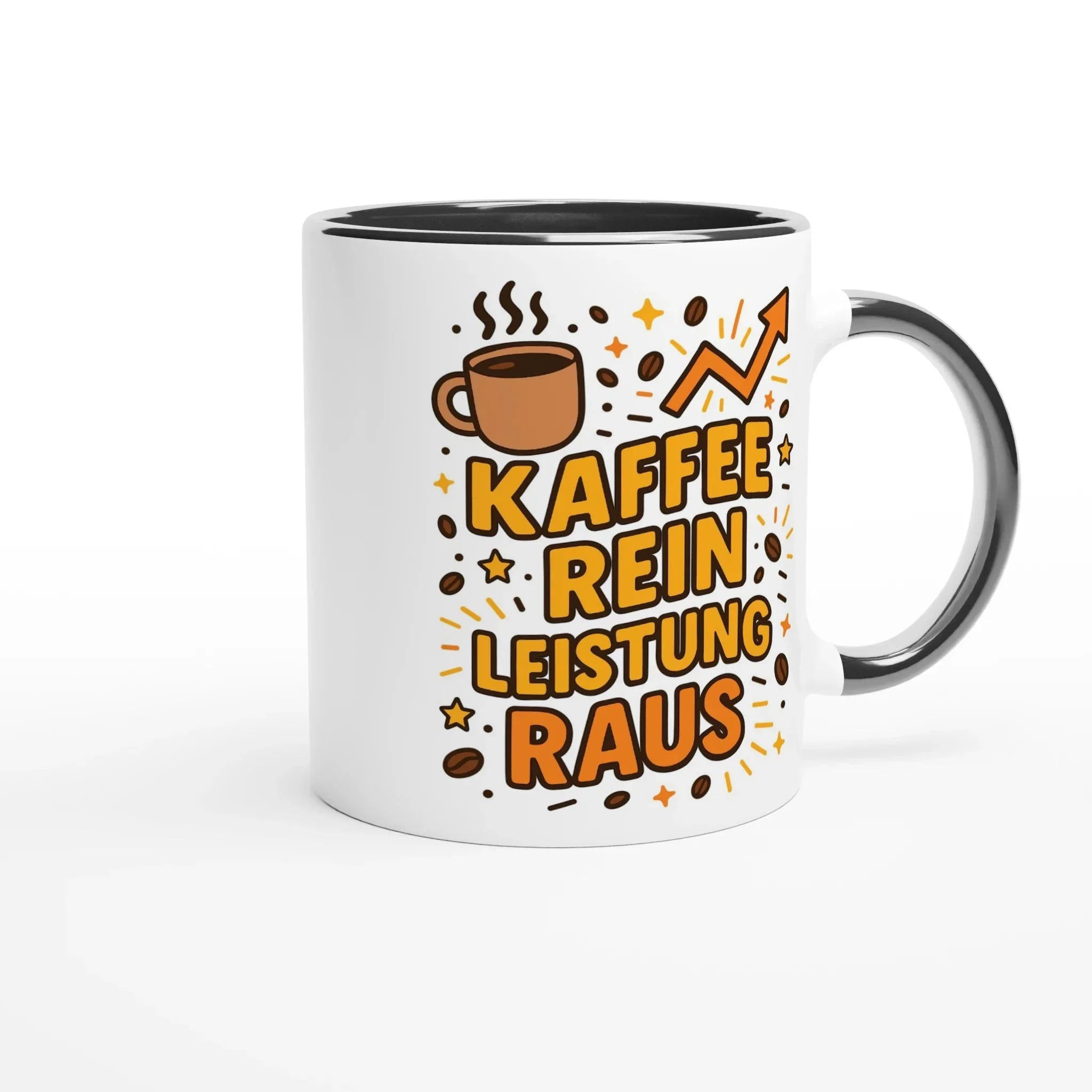 Standard "Kaffee Rein Leistung Raus" Tasse - Magic - Mug